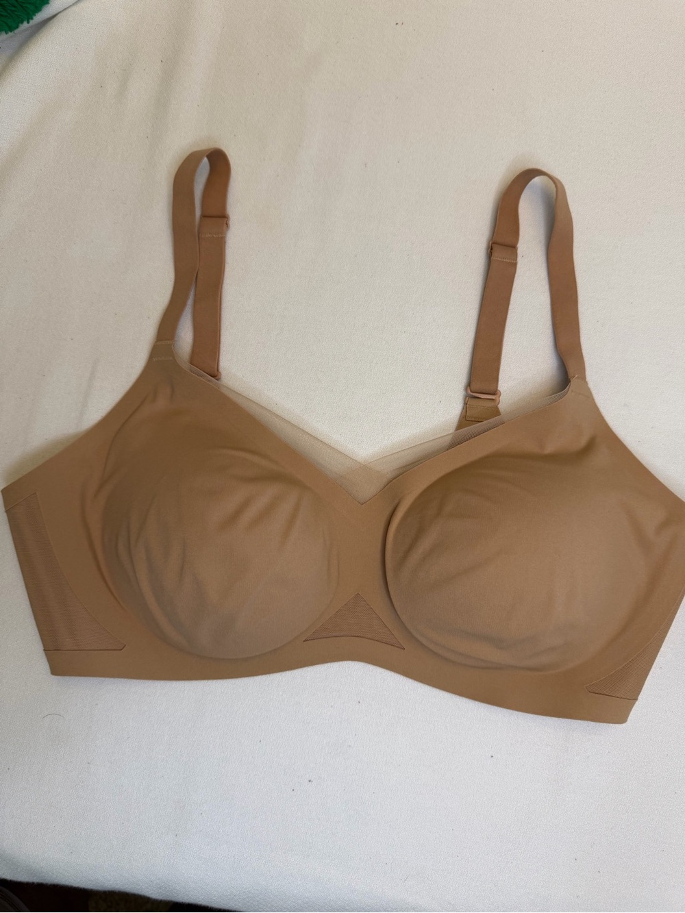 Honeylove Crossover Bra M (36B/36C) Tan Nude